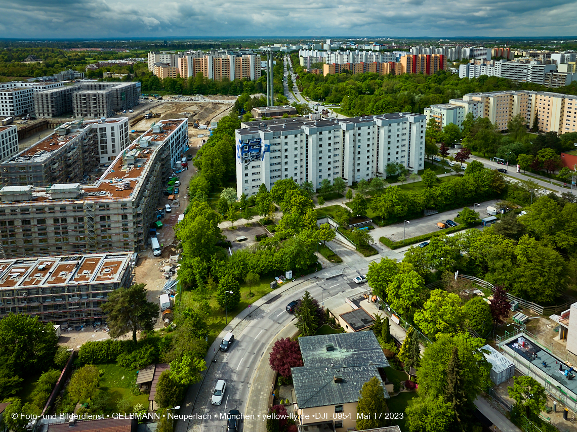 17.05.2023 - Graffitis vom italienischen Künstler Peeta in Neuperlach